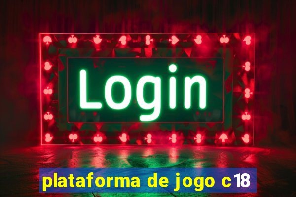 plataforma de jogo c18